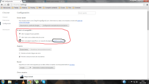 Al abrir el navegador