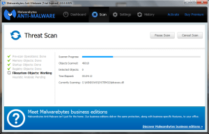Análisis Malwarebytes