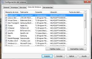Inicio de Windows